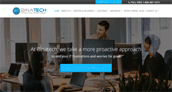Desktop Screenshot of binatech.com
